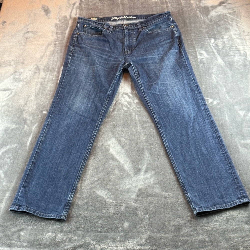Flag & Anthem Men's‎ Jeans Nashville Straight Bennington Wash Size 33/30